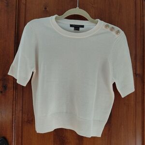 French connection short sleeve sweater